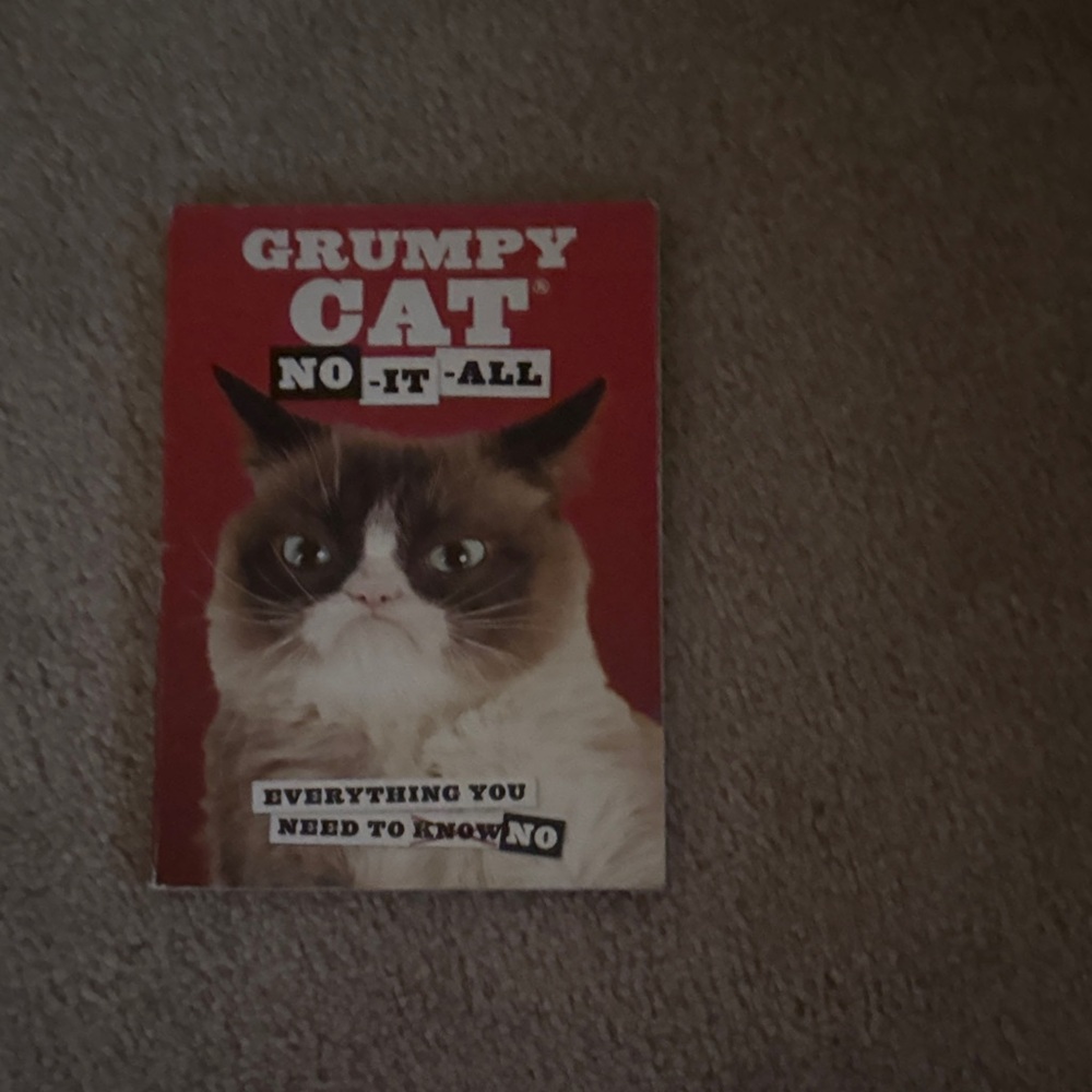 No-It-All Book - Red Cover